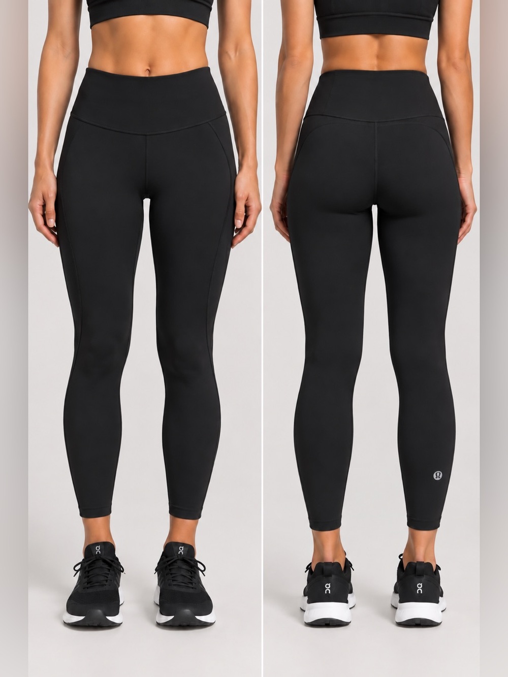Lululemon All The Right Places High Rise Running Leggings Black Size 6